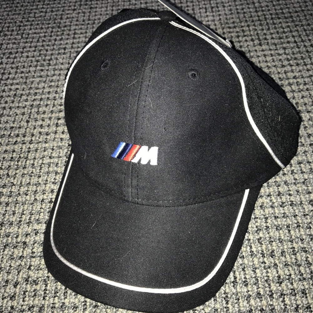 BMW Lifestyle Motorsports‎ Logo Adjustable Hat Black